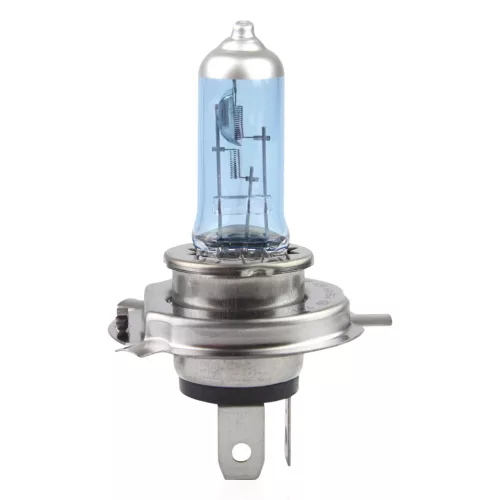 AMiO halogénizzó H4 12V 60/55W UV szűrő (E8) Super fehér (01269)