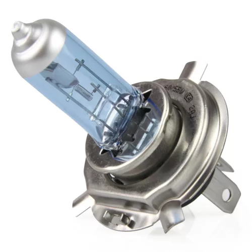 AMiO halogénizzó H4 12V 60/55W UV szűrő (E8) Super fehér (01269)