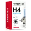 AMiO halogénizzó H4 12V 60/55W UV szűrő (E8) Super fehér (01269)