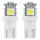 AMiO LED STANDARD T10 W5W 5xSMD 5050 12V (01284)