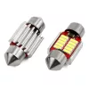 AMiO LED CANBUS 4014 10SMD szofita C5W C10W C3W 31mm fehér 12V/24V (01288)