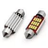AMiO LED CANBUS 4014 12SMD szofita C5W C10W C3W 36mm fehér 12V/24V (01289)