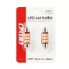 AMiO LED CANBUS 4014 12SMD szofita C5W C10W C3W 36mm fehér 12V/24V (01289)