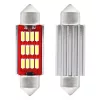 AMiO LED CANBUS 4014 12SMD szofita C5W C10W C3W 36mm fehér 12V/24V (01289)