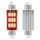 AMiO LED CANBUS 4014 12SMD szofita C5W C10W C3W 39mm fehér 12V/24V (01290)