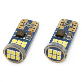   AMiO LED CANBUS 18SMD UltraBright 2016 T10e (W5W) fehér 12V/24V (01292)