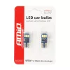 AMiO LED CANBUS 18SMD UltraBright 2016 T10e (W5W) fehér 12V/24V (01292)
