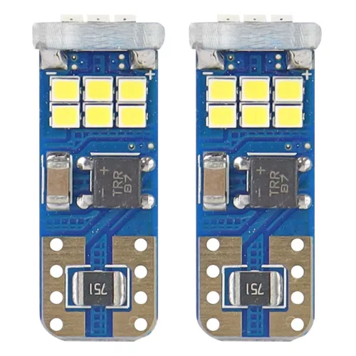 AMiO LED CANBUS 18SMD UltraBright 2016 T10e (W5W) fehér 12V/24V (01292)
