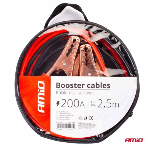 AMiO indítókábel 200A - 2,5m (01339)
