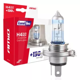   AMiO halogénizzók H4 12V 60/55W LumiTec LIMITED +130% DUO (01405)