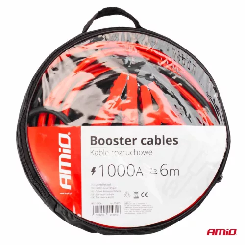 AMiO indítókábel 1000A - 6m (01435)