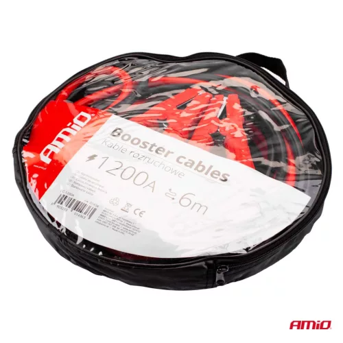 AMiO indítókábel 1200A - 6m (01436)