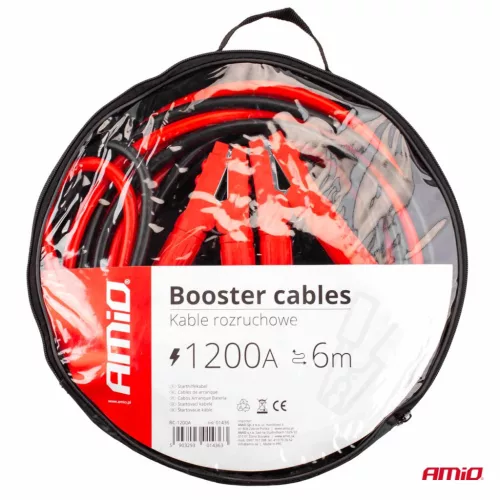 AMiO indítókábel 1200A - 6m (01436)