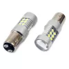 AMiO LED CANBUS 3030 24SMD 1157 BAY15D P21/5W fehér 12V/24V (01438)