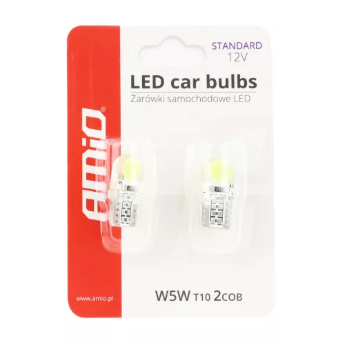 AMiO LED STANDARD fehér T10e COB 12V (01441)