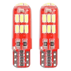   AMiO LED CANBUS 15SMD 4014 T10e (W5W) SILCA fehér 12V (01443)
