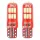 AMiO LED CANBUS 15SMD 4014 T10e (W5W) SILCA fehér 12V (01443)