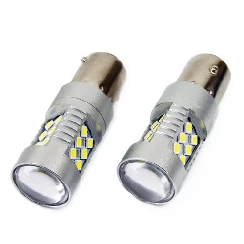 AMiO LED CANBUS 3030 24SMD 1156 BA15S P21W fehér 12V/24V (01445)