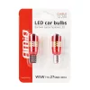 AMiO LED CANBUS 27SMD 3014 T10e (W5W) fehér 12V/24V (01446)