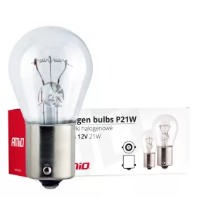 AMiO halogénizzók P21W BA15s 12V 21W (01491)