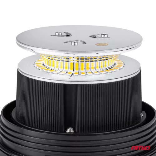 AMiO LED-es figyelmeztető lámpa 39 LED flex R65 R10 12V 24V WAR09P (01501)