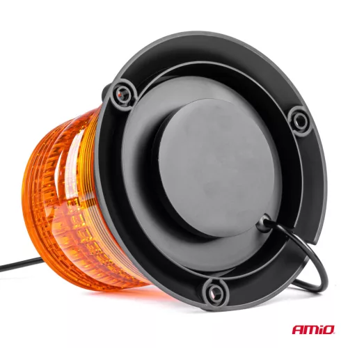 AMiO LED-es figyelmeztető lámpa R10 12V 24V W14M (01503)