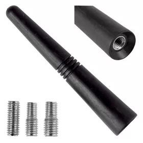   AMiO autóantenna-szár 9 cm – 3 adapter 5/6/7mm ANTM09 (01509)