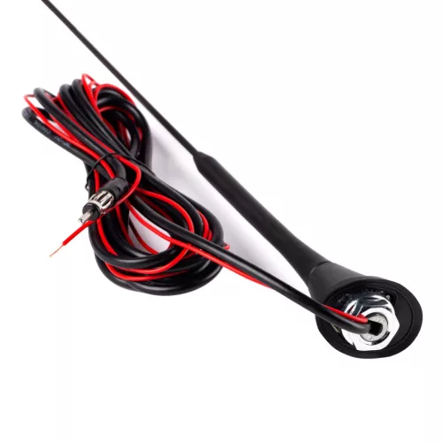 AMiO autóantenna 40 cm erősítővel ANT08 (01511)