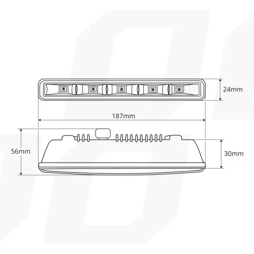 AMiO nappali menetfény DRL 501HP (01520)