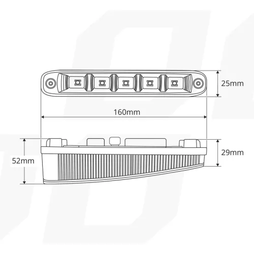 AMiO nappali menetfény DRL 506HP (01522)