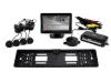 AMiO parkolást segítő rendszer TFT01 FT 4,3" – CAM-402 LED 4 érzékelők fekete (01552)