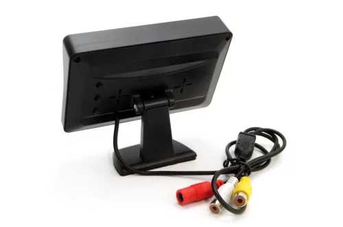 AMiO parkolást segítő rendszer TFT01 4,3" – CAM-402 LED 4 érzékelők fekete "GOLD" (01553)