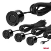 AMiO parkolóradar 4 hangjelző fekete (01567)