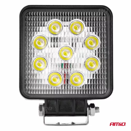 AMiO munkalámpa AWL03 9 LED szórt fényű 9-60V (01614)