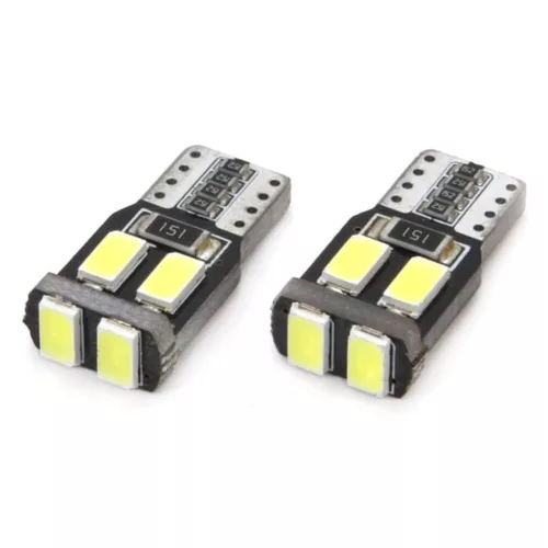 AMiO LED CANBUS 6SMD-2 5730 T10 (W5W) fehér (01622)