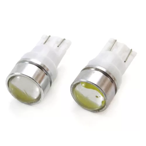 AMiO LED STANDARD T10 W5W 3xCOB HP 1,5W 12V lencsés (01624)
