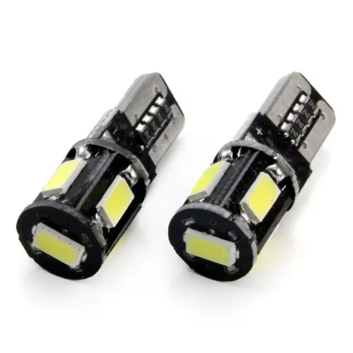 AMiO LED CANBUS 5SMD 5730 T10 (W5W) fehér (01628)