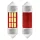 AMiO LED CANBUS 4014 12SMD szofita C5W C10W C3W 31mm fehér 12V/24V (01631)