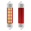 AMiO LED CANBUS 4014 20SMD szofita C5W C10W C3W 41mm fehér 12V/24V (01634)