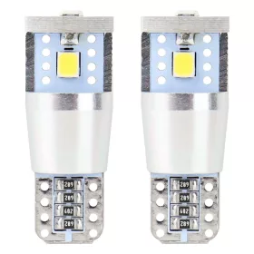   AMiO LED CANBUS 3SMD 2835 T10e (W5W) ALU fehér 12V/24V (01637)