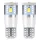 AMiO LED CANBUS 3SMD 2835 T10e (W5W) ALU fehér 12V/24V (01637)