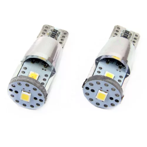 AMiO LED CANBUS 3SMD 2835 T10e (W5W) ALU fehér 12V/24V (01637)