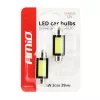 AMiO LED CANBUS COB3 szofita C5W C10W C3W 39mm fehér 12V (01640)