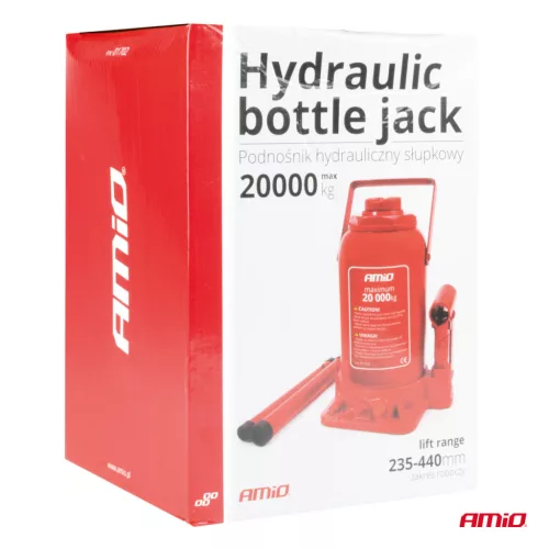 AMiO hidraulikus palackemelő 20T (01702)