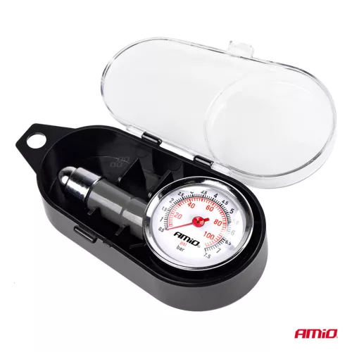 AMiO nyomásmérő fém 7,5 bar PG-7,5 bar (01707)
