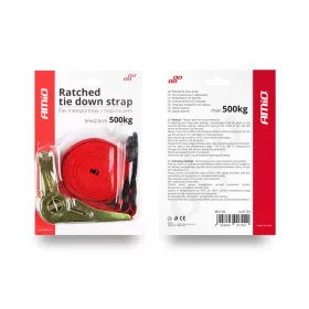 AMiO racsnis rögzítőheveder 500kg 25mm 5m BELT-02 (01724)