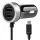 AMiO autós töltő PCH PRO-01 microUSB+2xUSB 2.4A 12/24V (02056)
