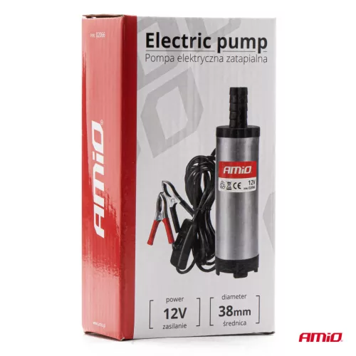 AMiO elektromos dízel pumpa 12V merülő átmérő 38 mm (02066)