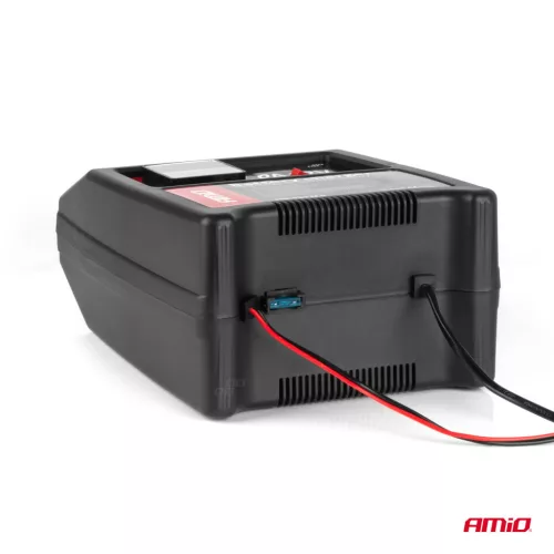 AMiO autós akkumulátortöltő 8A, 12V SBC-8A (02086)
