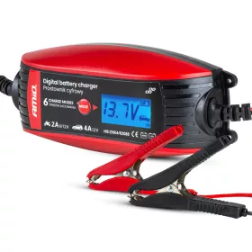   AMiO DVL DBC-4A digitális akkumulátortöltő, 6/12 V, 2/4 A (02088)